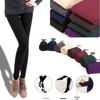Women's Brushed Fleece Velvet Pantyhose: Autumn/Winter, Foot-Covering, 100g Thin Velvet Cropped Pants