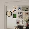Creative Simplicity Wall Clock Living Room New Retro Clock Corner Double-sided Artistic Corner Home Decoration