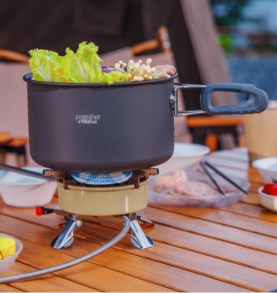 Portable Folding Gas Stove for Outdoor Camping, Tea Making & Boiling Water. Perfect for Camp Cookware.