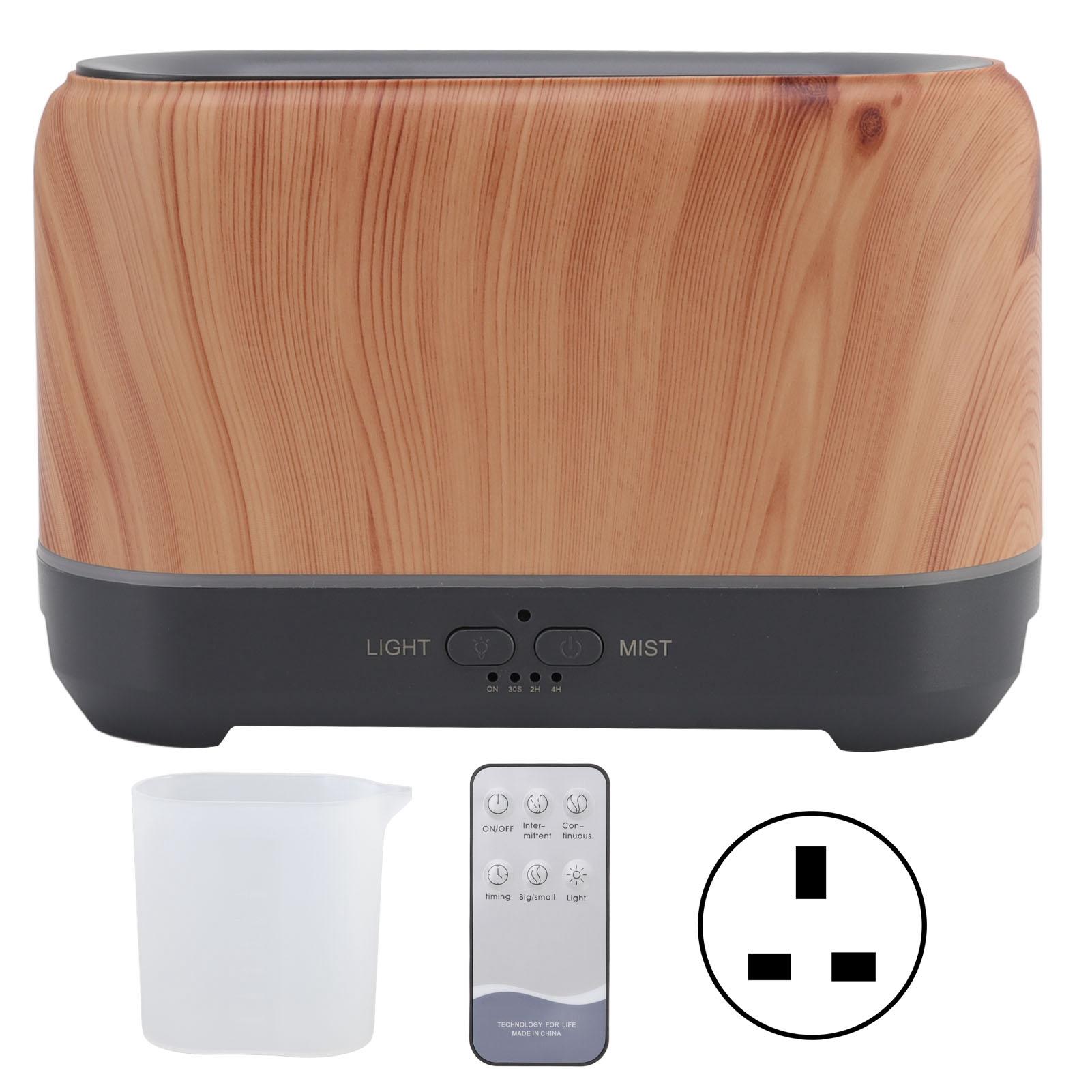 

200 мл Увлажнитель воздуха ABS 24 В 8 Вт Аромадиффузор Светодиодная лампа-пламя Генератор тумана с пультом дистанционного управления