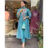 Dámsky top tunika Kurti Salwar oblek Bollywood párty oblečenie Kurta nohavice Dupatta set VFP-1797a