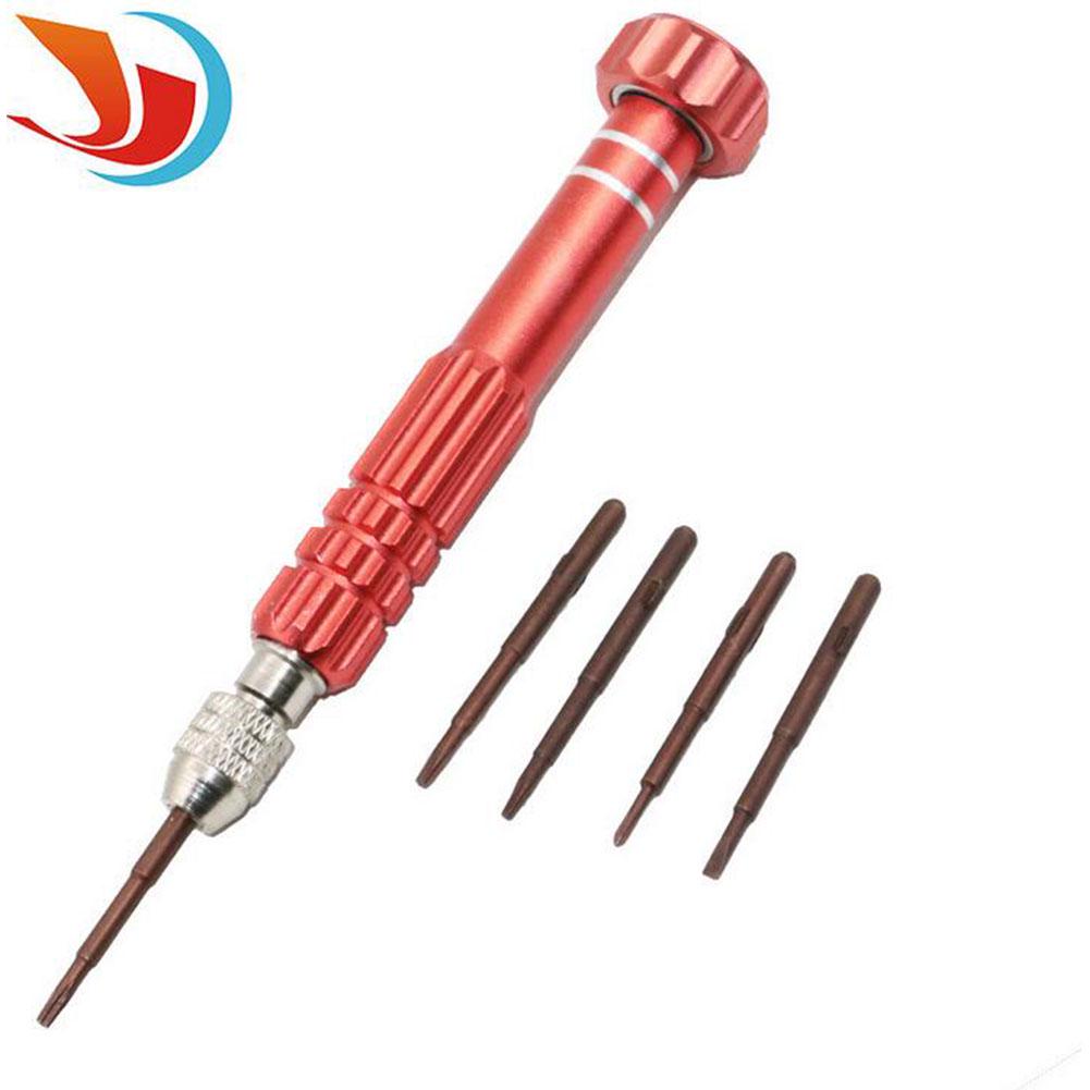 5-in-1 Multi-function Screwdriver Set Mini Handleiding Aluminium Phone Maintain Tool