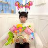 Spring Cartoon Headband Balloons for Children's Birthday Party Decoration and Gifts