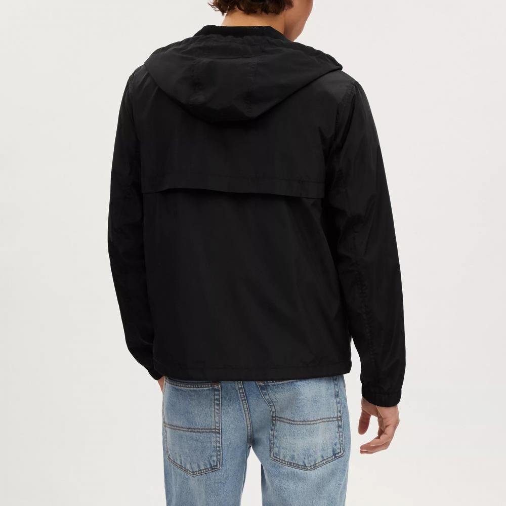 Coach Signature Full Zip Windbreaker Khakinature
