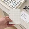 M5 Bow Star Double Buckle Transparent PVC Soft Cover Color Clip Loose Leaf Accessories Diary Notebook Office Supplies