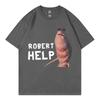 Marcus The Worm Funny Meme Tshirt High Street Fashion Trend Short Sleeve T Shirts Men Women Casual Oversized Cotton Tshirts