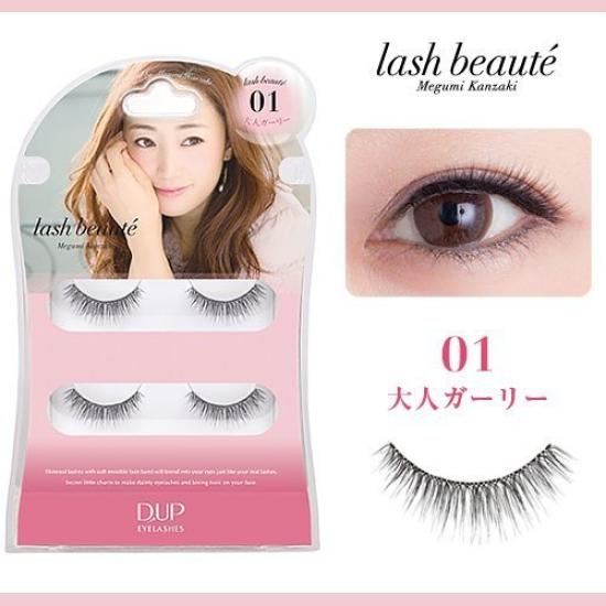 

D-UP Eyelash Lash Beaute [01 Adult Girly] (Megumi Kanzaki False Eyelashes)