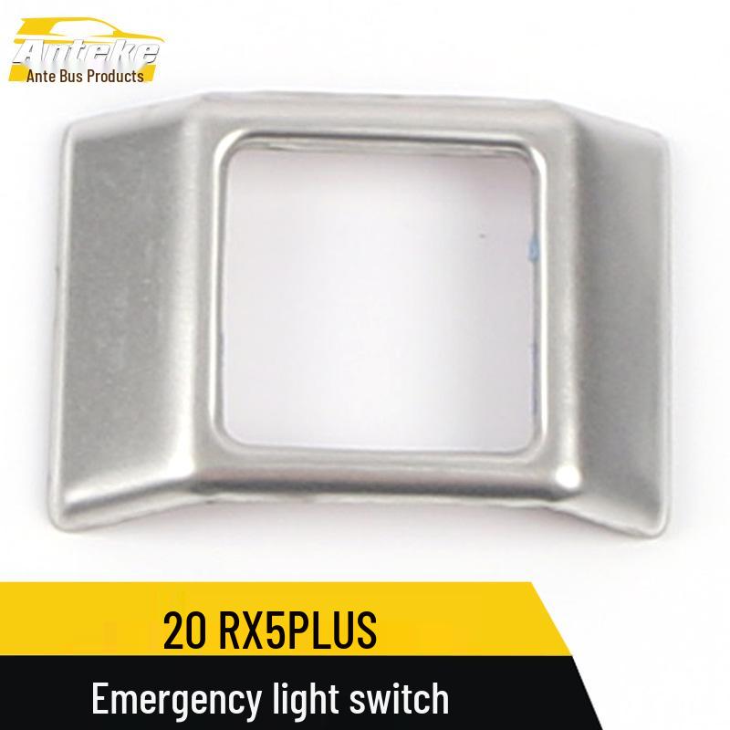 2020 RX5PLUS Emergency Light Switch & Hazard Warning Stickers