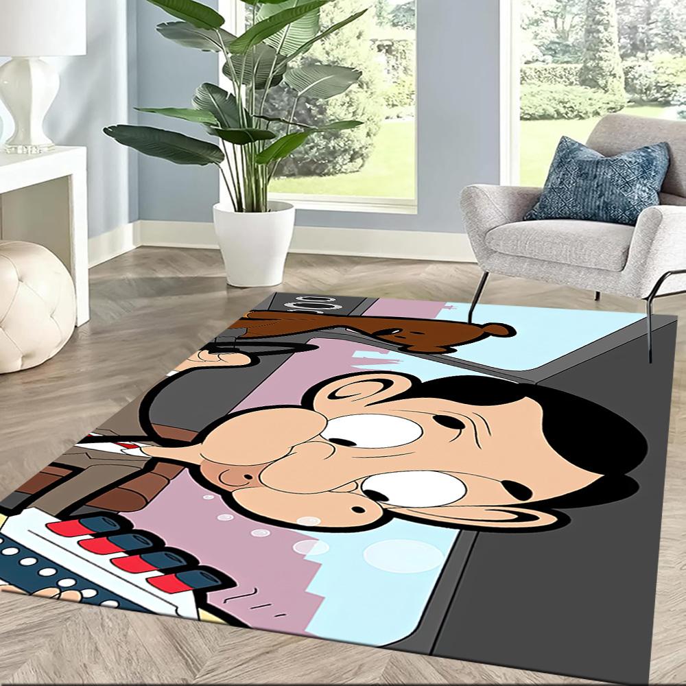 Sig. Fagiolo (Versione animata) I tappeti quadrati sono un'ottima scelta per soggiorni, camere da letto, decorazioni per la casa e come regali.