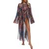 Russia 2025 Swimsuit & Sunscreen Mesh Cover-Up Beach Dress