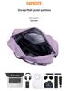 2025 Expandable Wheeled Travel Bag with Wet/Dry Separation for Women: Ideal for Short Trips, Hiking, and Boarding