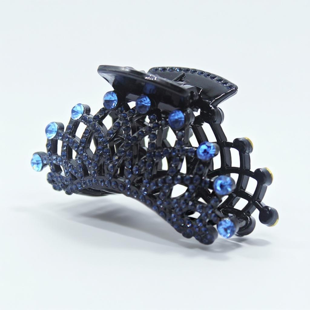Elegant Korean Style Rhinestone Claw Clip for Updo