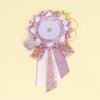 Cute Lolita Badge Display Holder Handmade Anime Clear Acrylic Case for Ita Bag Rosette Pin Collection