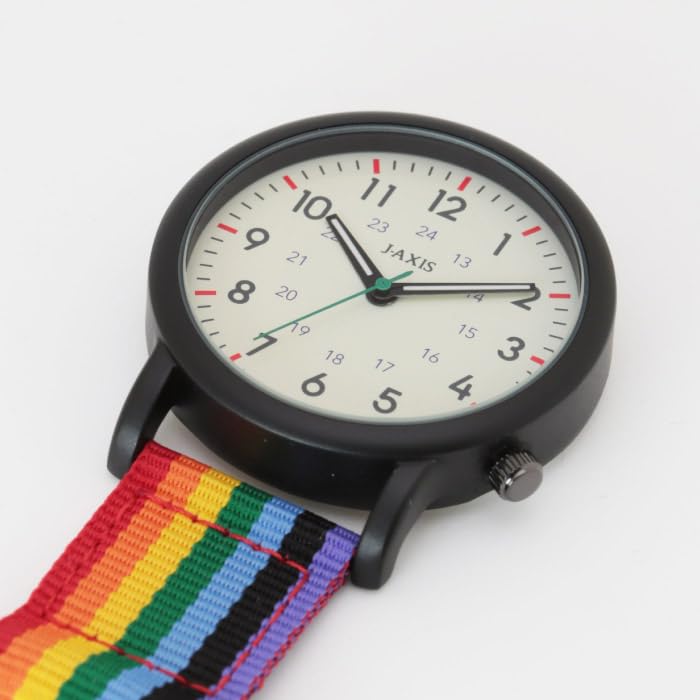 Sun Flame J-Axis Hook Watch Carabiner AP1351-RB Rainbow