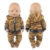 Suit For 17 Inch Baby Reborn Doll 43cm Baby Doll Clothes, Doll Acssories