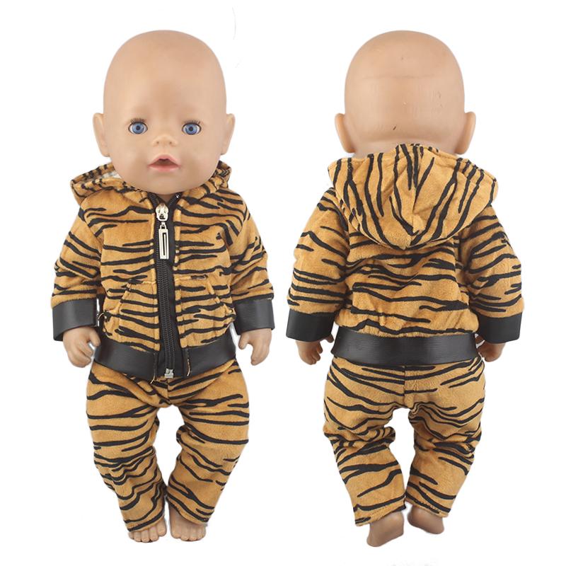 Suit For 17 Inch Baby Reborn Doll 43cm Baby Doll Clothes, Doll Acssories