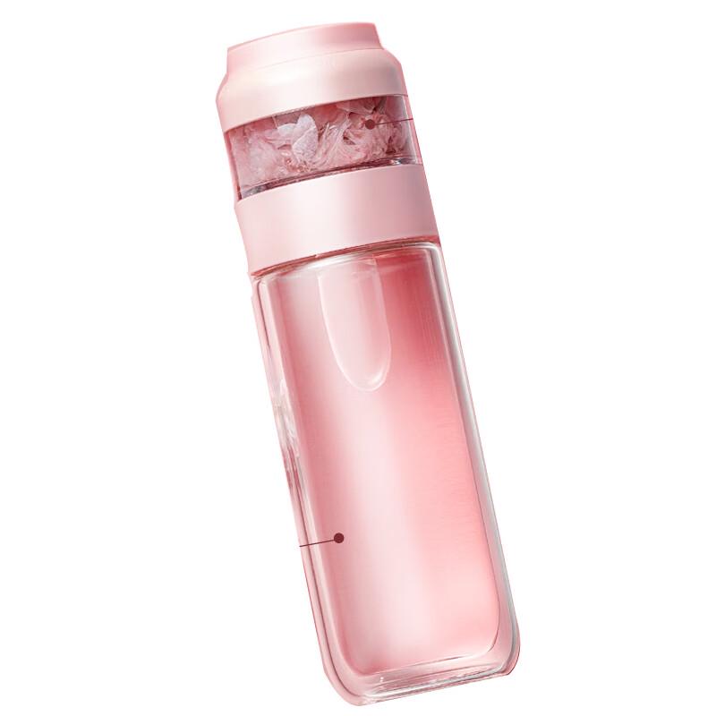 KAILIN Double-Wall Tea Infuser Glass Bottle