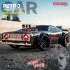 NNew Full Size Light 1:16 4WD High Speed Remote Control Model Drift Car 50KM/H American Muscle Car Boy Toy 4WD Strong Brush LED Racing Car Model Gift