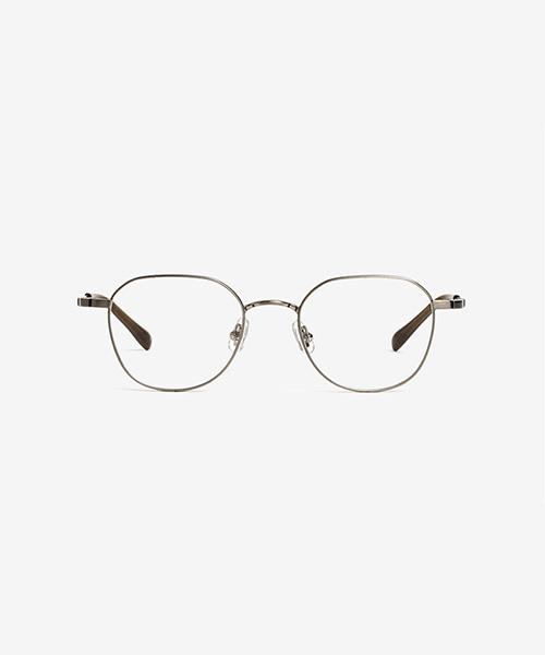Techeuoaiweeo Mei Eyeglass Frames C4 Matte Silver