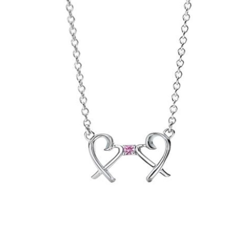 

Tiffany & Co. Палома Пікассо Дизайн Серце Срібло 925 проби Намисто Унісекс намисто 66875490 Box