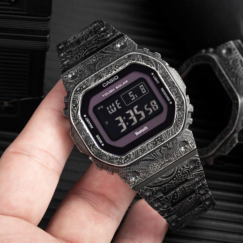 CASIO Unisex DIGITAL Series 43mm Black Watch GW-B5600BC-1B(Team788--)