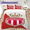 AS Monaco F Pattern Bedding,Quilt Set Quilt Cover Pillowcase Home Birthday Gift(1 * Duvet Cover + 2 * Pillowcase, Without Core)_lx
