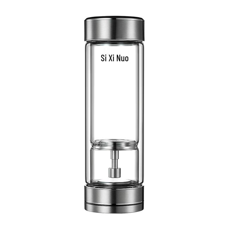 Heenoor XN-7012 Double-Layer Magnetic Tea Infuser Glass Cup