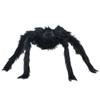 Prank Props Horror Atmosphere Bar Ornament Halloween Decoration Haunted House Black Plush Spider