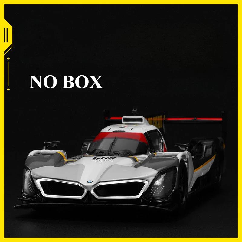 

Diecast CCA 1:24 BMW M Hybrid V8 Racing Car Model Collection Miniature Voiture Home Decor Man Boy Birthday Gift Toy Vehicle