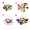 Weihnachten Weinglas Ring Tasse Ornament Dekorationen Anhänger Tischdekoration