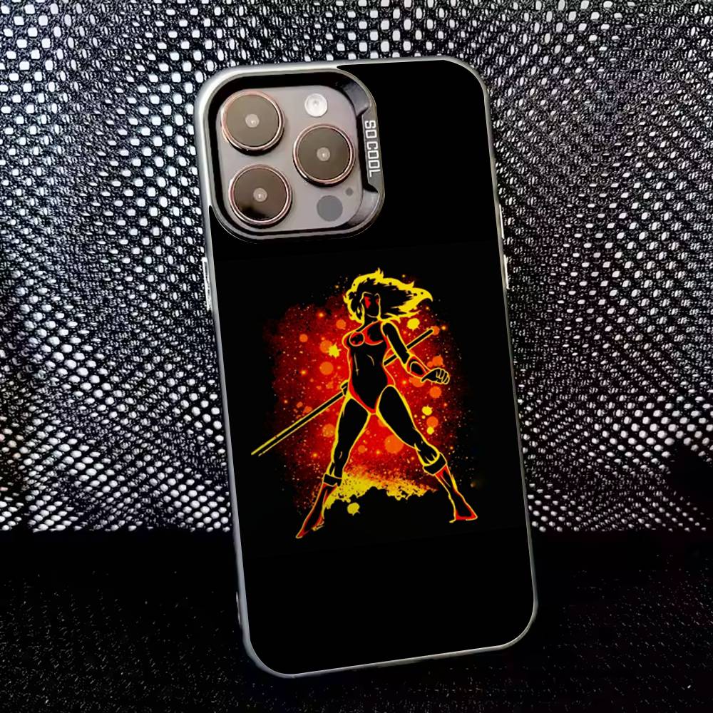 

Cartoon T-ThunderCats Phone Case For iPhone 16,15,14,13,12,11,8,7,Pro,Max,Plus,Mini,XS,SE Anti Fall Black Matte Hard iPhone13