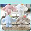 Portachiavi Peluche Coniglietto Soffice Adorabile Portachiavi per Borsa Coniglietto Cartone Animato Giocattolo Morbido