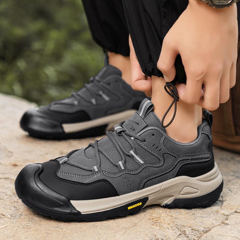 Warrior Stylish Minimalist Casual Sports Trendy Versatile Balance Support Durable Lightweight Breathable Non-Slip Low-Top Hiking Shoes WXY(S)-5485N02