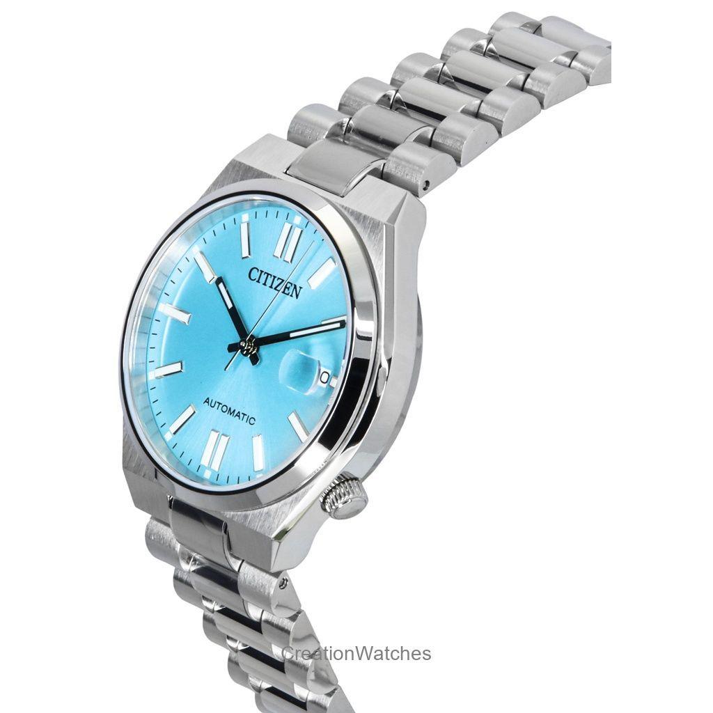 Citizen Tsuyosa Stainless Steel Light Blue Dial Automatic NJ0200-50L Men's Watch