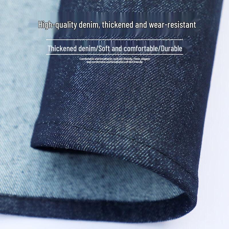 Heavy-Duty Denim Canvas Work Apron