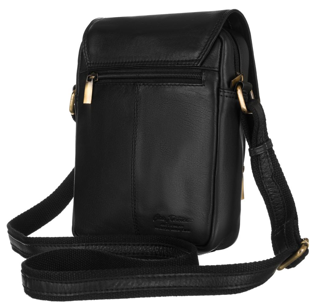 Men's leather shoulder bag - Peterson