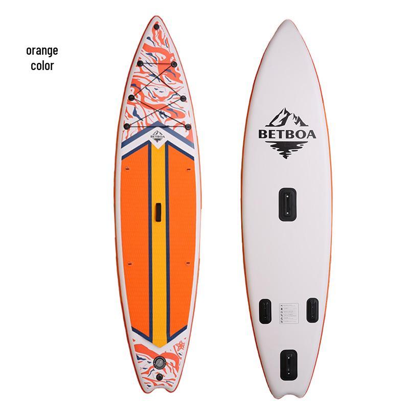Inflatable Stand-Up Paddleboard - Professional Surfboard and Kayak Board for Beginners