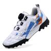 Kids Sneakers Children's Soccer Shoes Non-slip Boys Girls Football Boots Outdoor Ultralight Soccer Trainers Leather Futsal Shoes