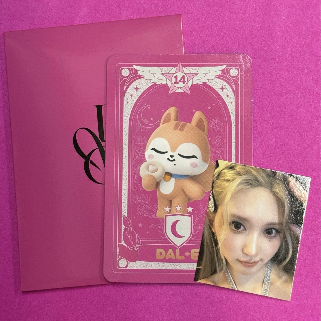 

[USED] IVE Gaul Krispy Kreme Donuts Mini Photo Trading Card Korea Exclusive