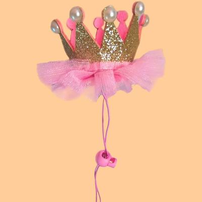 1pc Pink Pet Birthday Hat Suitable for Cats & Dogs, Perfect for Birthday Party Decoration