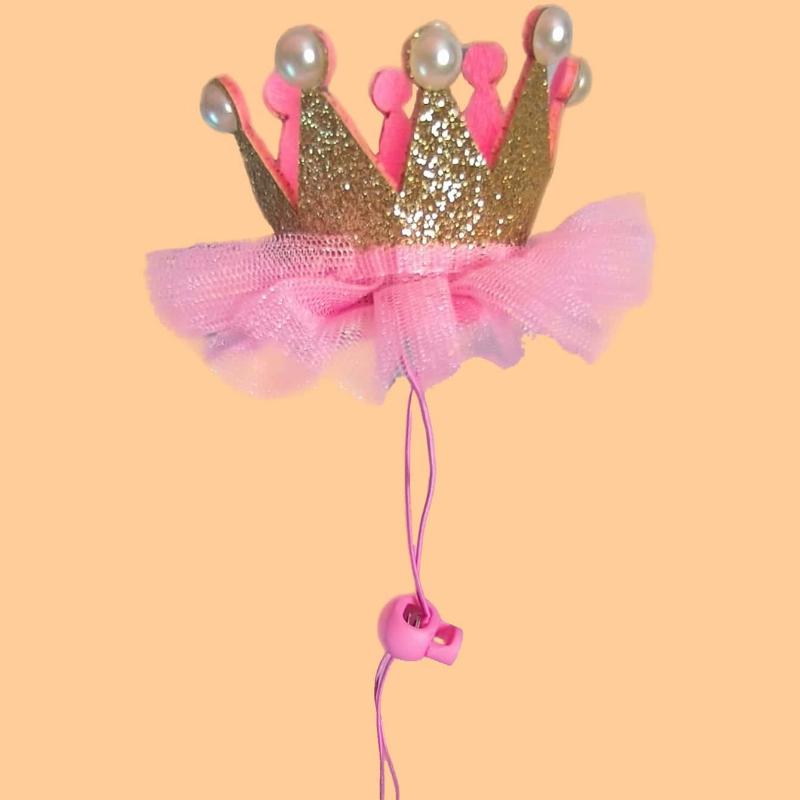1pc Pink Pet Birthday Hat Suitable for Cats & Dogs, Perfect for Birthday Party Decoration