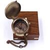 To My Son I Loved You Camping Compass Engraved with Wooden Box Gift Compass