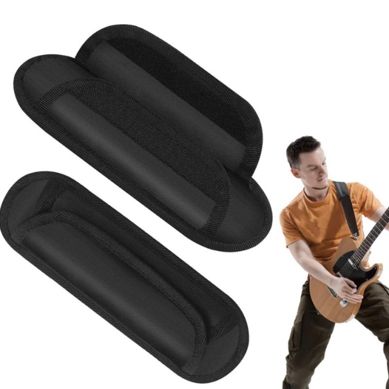 Black Weight Reducing Shoulder Pad for Backpacks Wide Comfortable Strap School Bag Decompression Shoulder Support Pad Accessory for Men Women