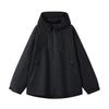 Women's Solid Color Long Sleeved Hooded Outdoor Suit Windproof And Waterproof Thin Jacket