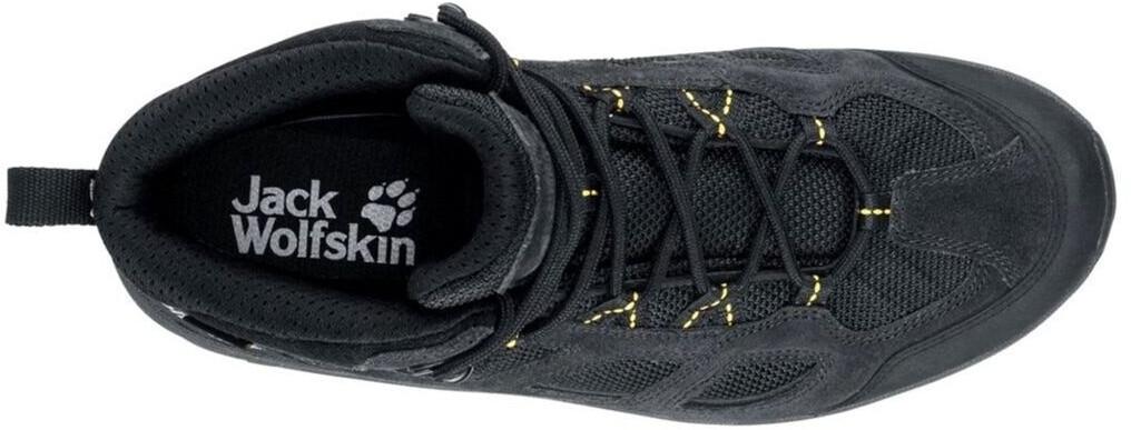 Обувь для треккинга Jack Wolfskin Vojo 4 Texapore Mid black/burly yellow xt
