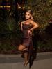 SDM111 temperament tube top hot diamond splicing short Spice Girl dress new product