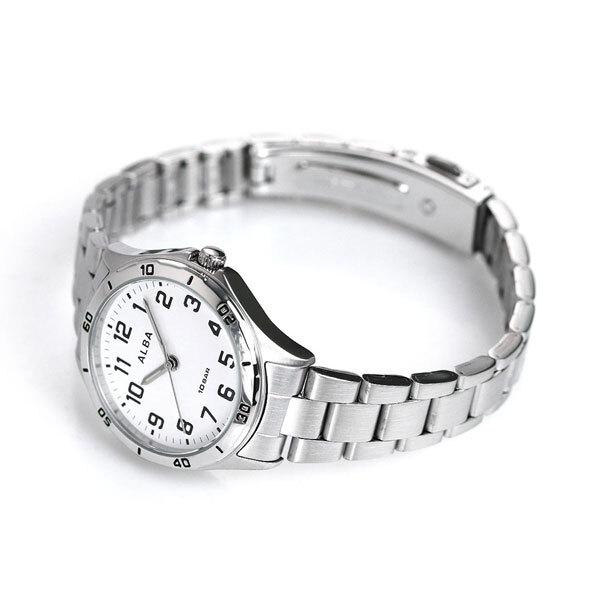 SEIKO Alba AQQK407 ALBA Ladies' Watch, White, Quartz