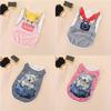 Dog Vest Loose Neck Tear-Resistant Soft Dogs Costume Polyester Puppy Shirt Clothes for Outdoor