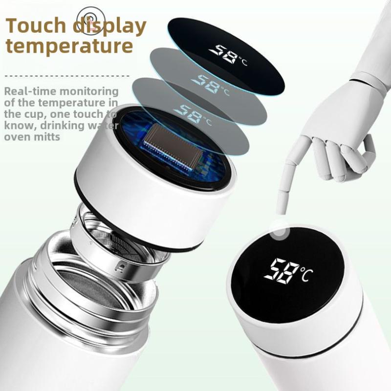 Elaina Smart Thermos Cup Witch Trip Fran Surrounding Water Cup Two-dimensional Anime Personality Display Temperature