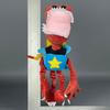 Cartoon Boxy Boo Scary Game Peripheral Doll Red Robot Filled Plush Toy Holiday Gift Collection